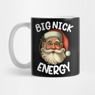 Big Nick Santa Energy Retro Santa Xmas Christmas Mug